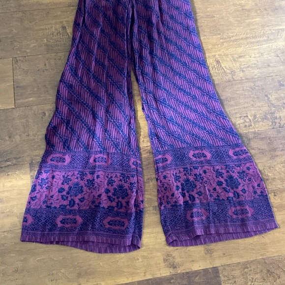 Free People Purple Strapless Jumpsuit - Picture 15 of 16